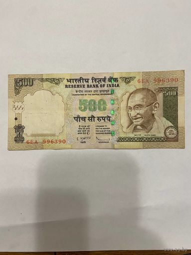 Индия 500 рупий 2008 г.