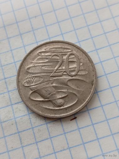 20 центов 1978 года Австралия