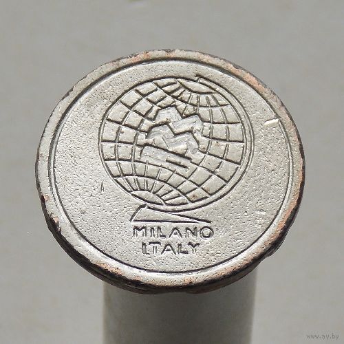 Итальянский телефонный жетон MILANO