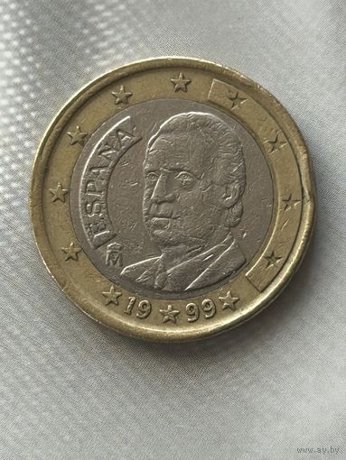 Испания 1 евро 1999