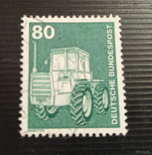 Марка ФРГ - трактор
