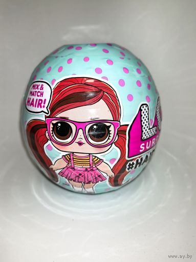 Большой шар L.O.L. Hairvibes. ЛОЛ кукла-сюрприз с волосами (Оригинал)