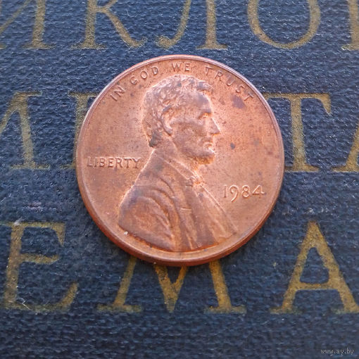 1 цент 1984 США #03
