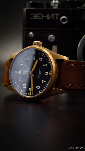 Механические часы с автоподзаводом "STEELDIVE"