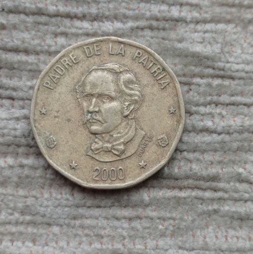 Werty71 Доминиканская Республика 1 песо 2000