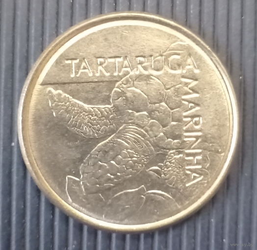 Бразилия 500 крузейро 1992 год Серия Животный мир Бразилии - морская черепаха