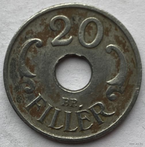 Венгрия 20 филлеров 1944 г.