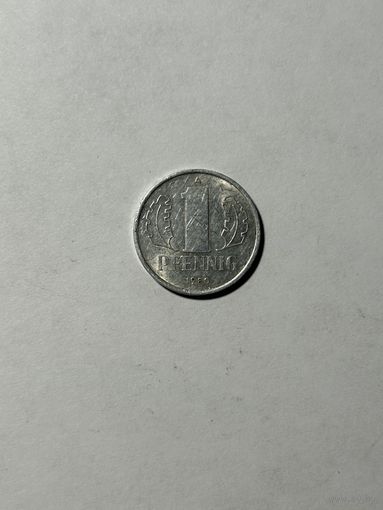 1 пфенинг 1980 Германия
