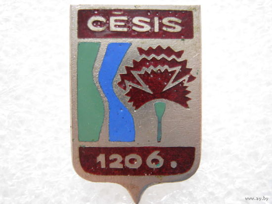 Цесис 1206 г., Латвийская ССР, тяж. металл.