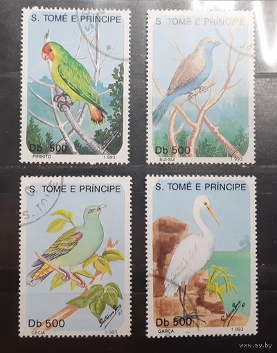 Сен-Томе и Принисипи. 1993 год. Фауна. Птицы (368)