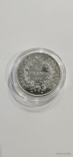 10 франков 1972 год без мц.