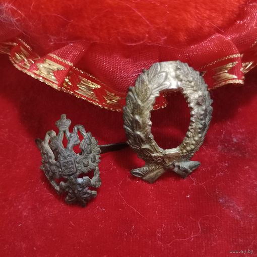 Кокарда чиновника РИА до 1917 года комплект оригинал