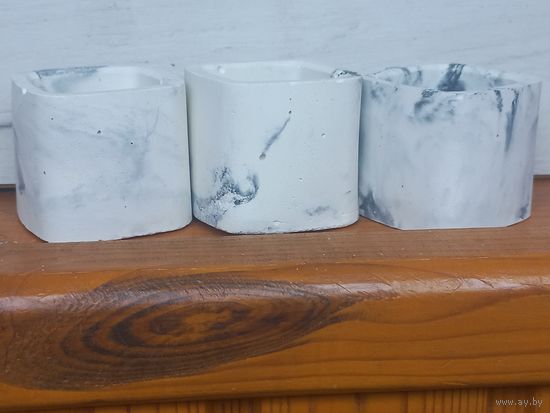 Подсвечник из гипса
