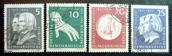 ГДР МУЗЫКА ЛИСТ ШОПЕН 1961 ГАШ