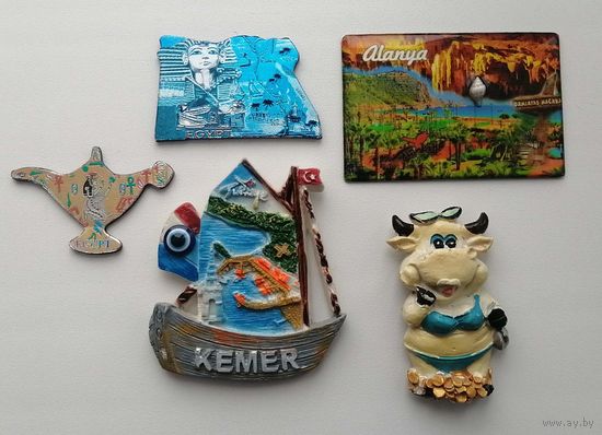 СТАРТ С 1 РУБЛЯ. ЛОТ МАГНИТОВ НА ХОЛОДИЛЬНИК. З