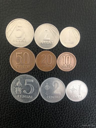 Литва. Годовой набор 1991г