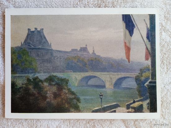 1957. Соколов. Париж. Лувр