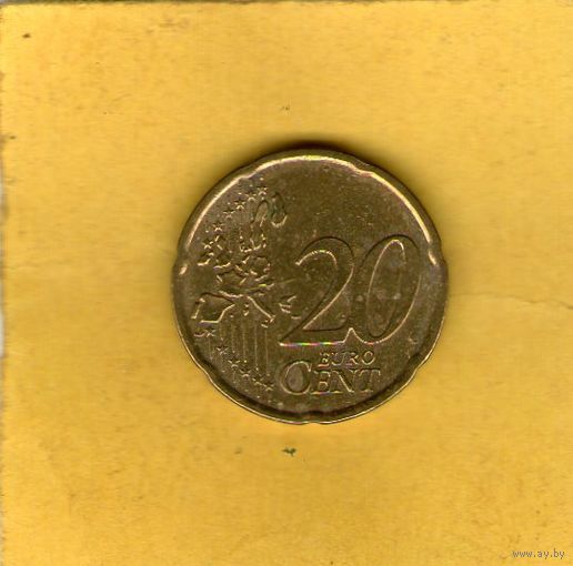 Германия 20 центов 2002г.