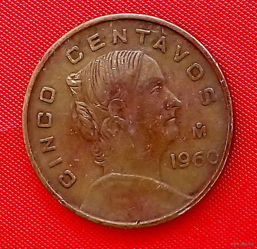 31-07 Мексика, 5 сентаво 1960 г.