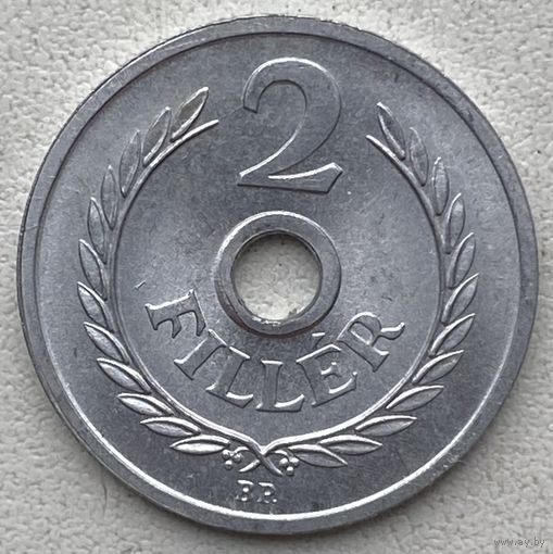 Венгрия 2 филлера 1963 г.