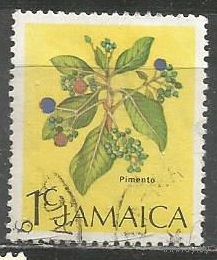 Ямайка. Специи. Куст душистого перца. 1972г. Mi#345.