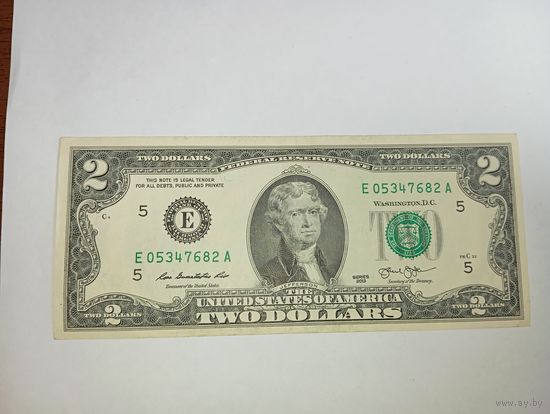 США 2 доллара 2013 года штат Ричмонд .