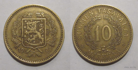 Финляндия - 10 марок 1928