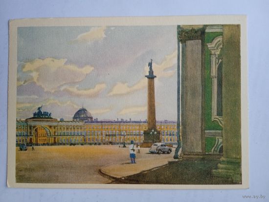 1959.Купецио. Ленинград. Дворцовая площадь