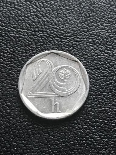 20 геллеров 1997 Чехия