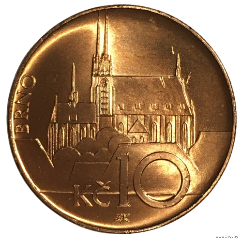 Чехия 10 крон, 2003 [UNC]