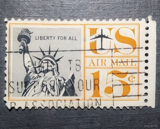 Марка США 1959 год Статуя Свободы