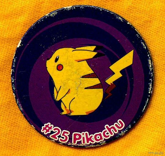 Фишка Pokemon Caps 3. Пикачу