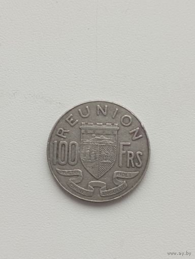 РЕЮНЬОН 100 франков 1964 год