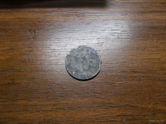 1 зильбер грош 1821 /не чищен с рубля