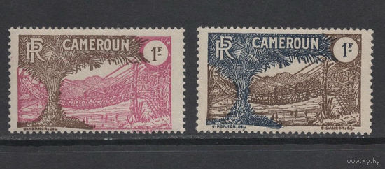 Французский Камерун 1925 Подвесной мост из лиан