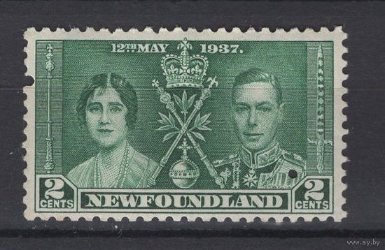 1937 Ньюфаундленд   George VI, Коронация