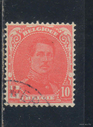 Бельгия Кор 1914 В пользу Красного Креста Альберт I Надп Стандарт #108