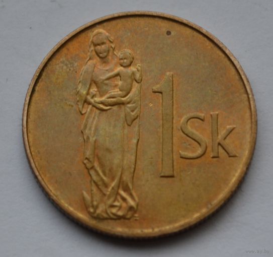 Словакия, 1 крона 1994 г.