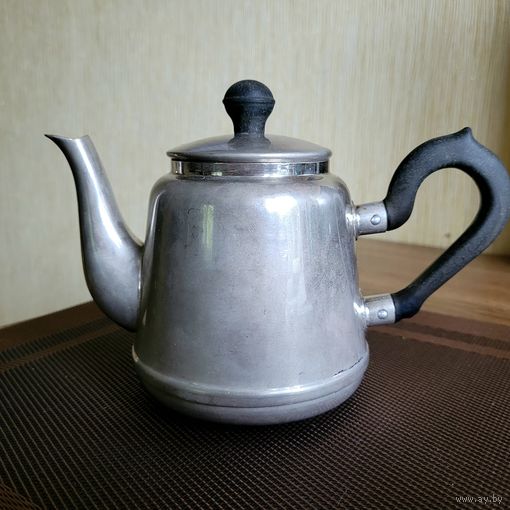 Чайник заварочный, мельхиор Кольчугино.