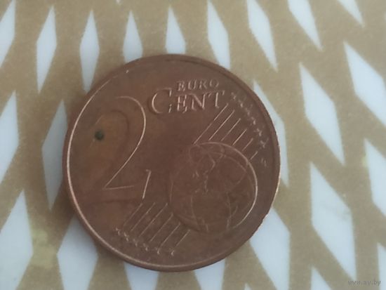 2 евроцента Австрия 2008 год.
