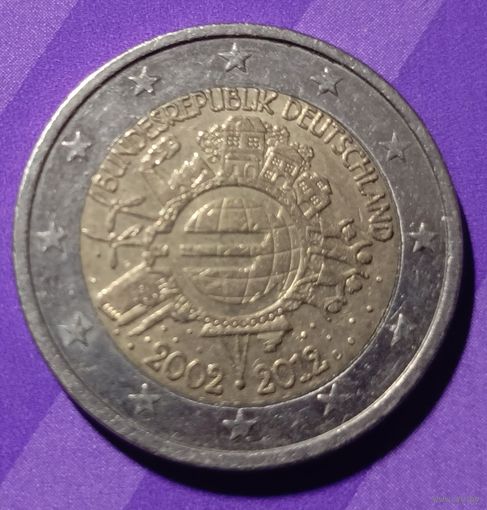 2 евро 2012 г  Германия