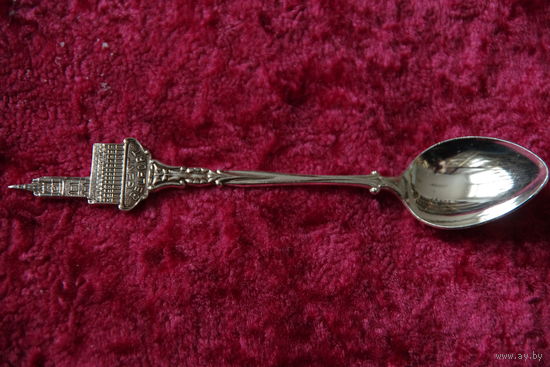 Ложка с серебрением сувенирная коллекционная  В13