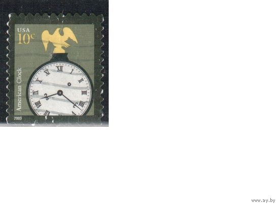 США-2003 (Мих.3717) , гаш., Стандарт, Часы(одиночка)