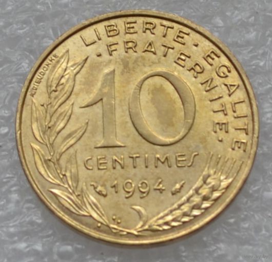 Франция, 10 сантимов 1994 г.