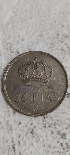 Испания 25 песет 1983