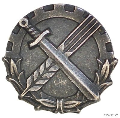 ПНР. Петличный знак (корпусовка) квартирьерской службы подразделений логистики
