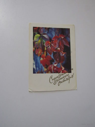 Воронин В., Бабанян Р., 1989, с праздником великого октября