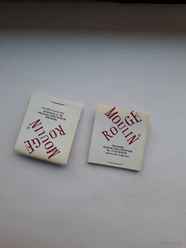 Спички Франция Мулен Руж