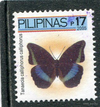 Филиппины. Стандарт. Фауна. Бабочки