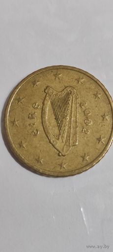 Ирландия 50 евроцентов 2002
